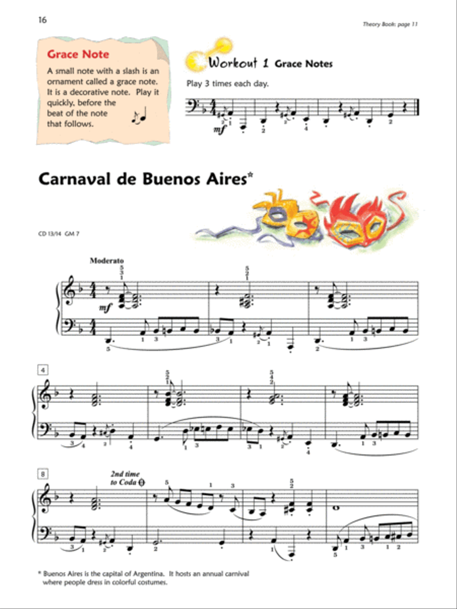 Premier Piano Course Lesson Book, Book 5 Piano Method scores gallery preview page 12