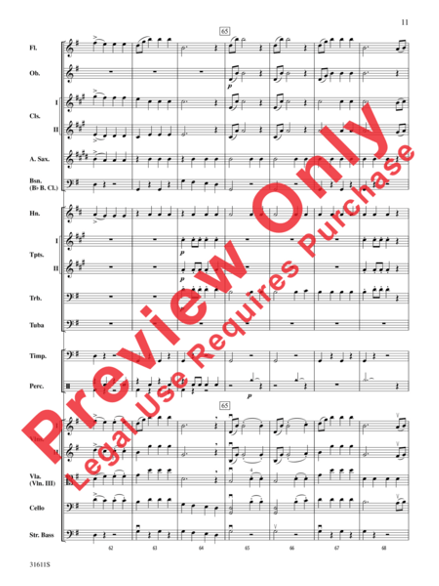 Radetzky March Radetzky March Full Orchestra scores gallery preview page 4