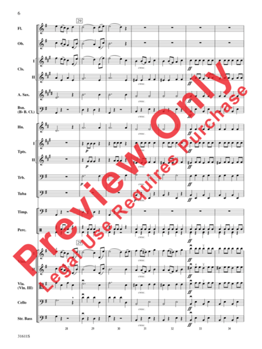 Radetzky March Radetzky March Full Orchestra scores gallery preview page 11