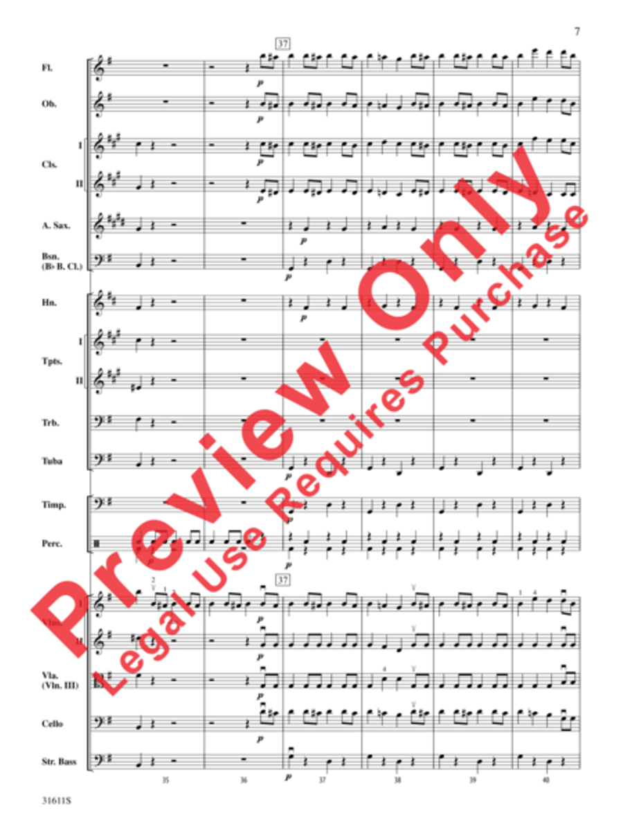 Radetzky March Radetzky March Full Orchestra scores gallery preview page 12