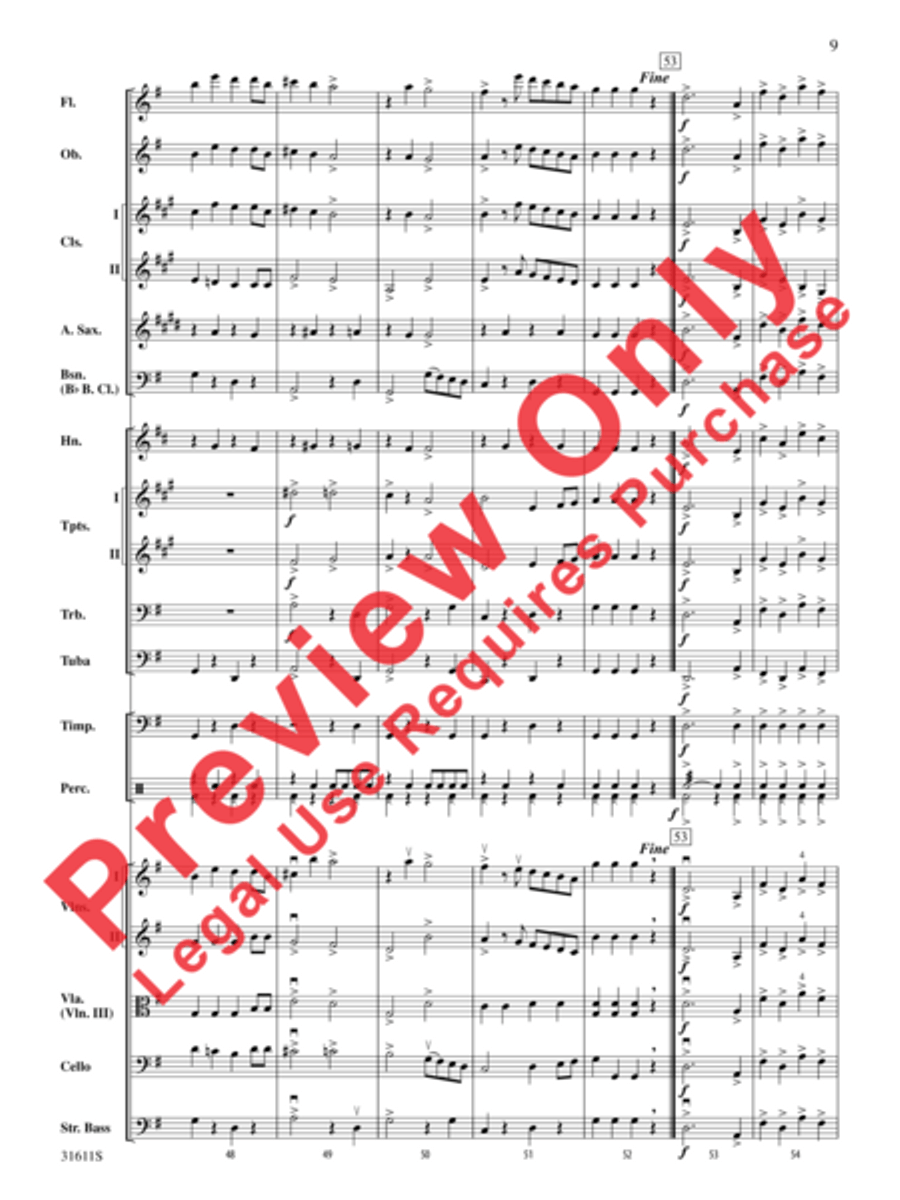 Radetzky March Radetzky March Full Orchestra scores gallery preview page 14
