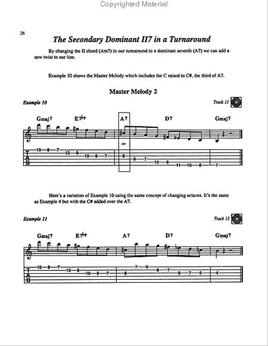 Don Mock's Jazz Guitar Masterclass Electric Guitar scores gallery preview page 3