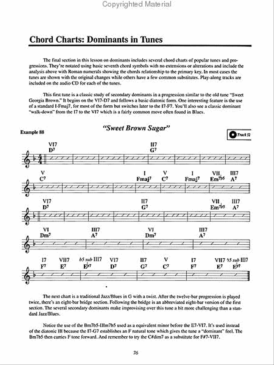 Don Mock's Mastering the Dominant Chord Electric Guitar scores gallery preview page 4