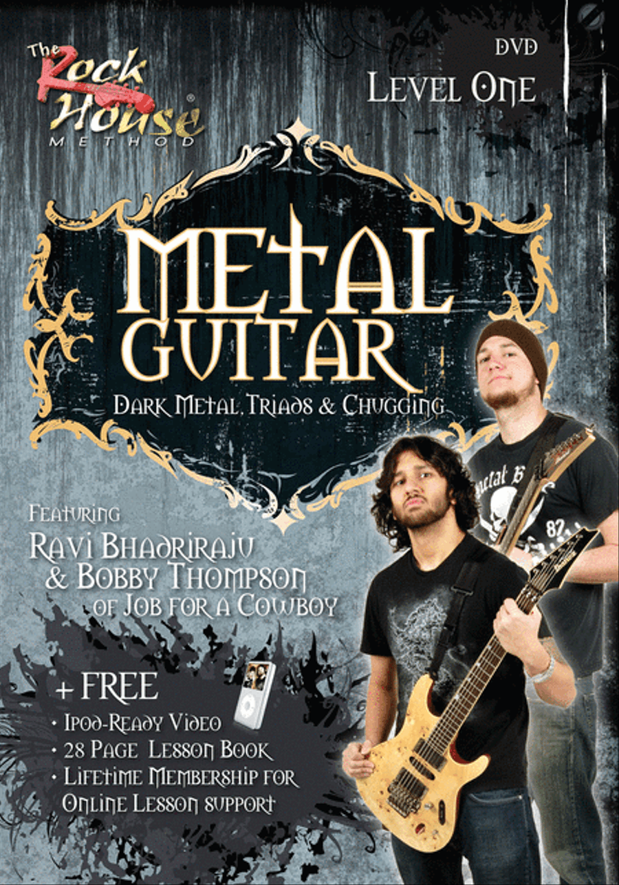 Bobby Thompson from Job for a Cowboy - Metal Guitar Electric Guitar scores gallery preview page 1