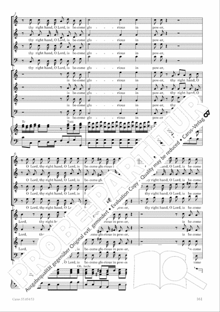Israel in Egypt - Part I-III 4-Part scores gallery preview page 169