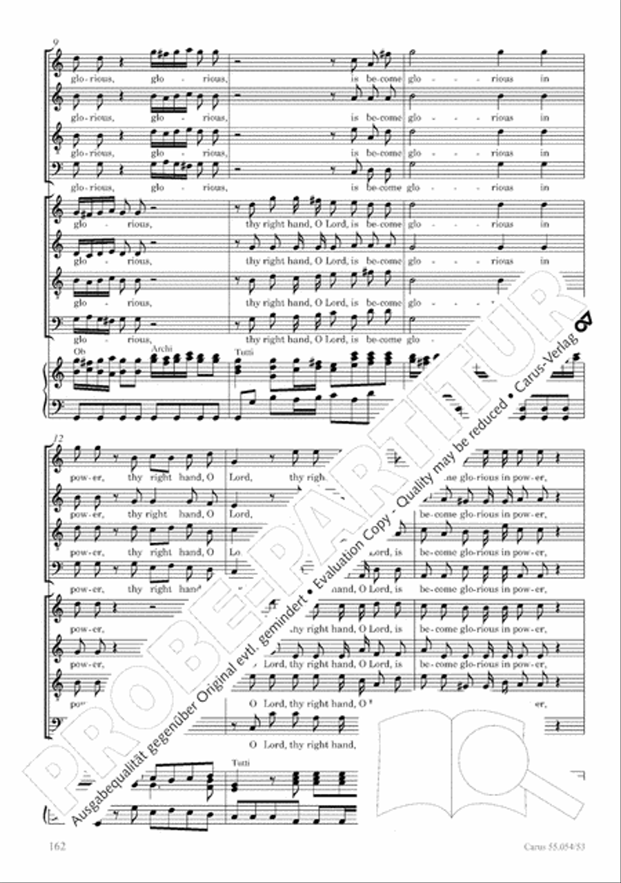 Israel in Egypt - Part I-III 4-Part scores gallery preview page 170