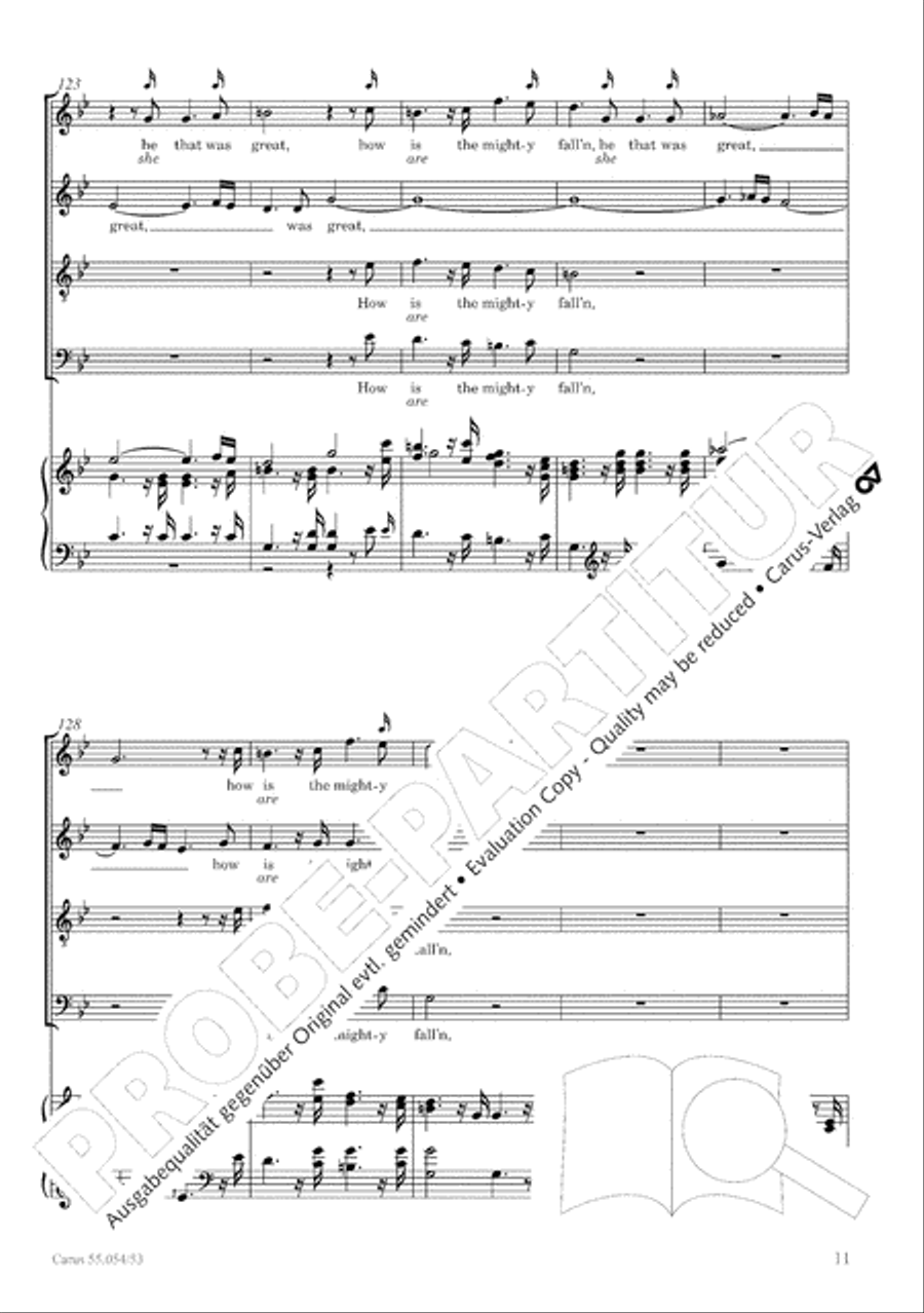 Israel in Egypt - Part I-III 4-Part scores gallery preview page 19