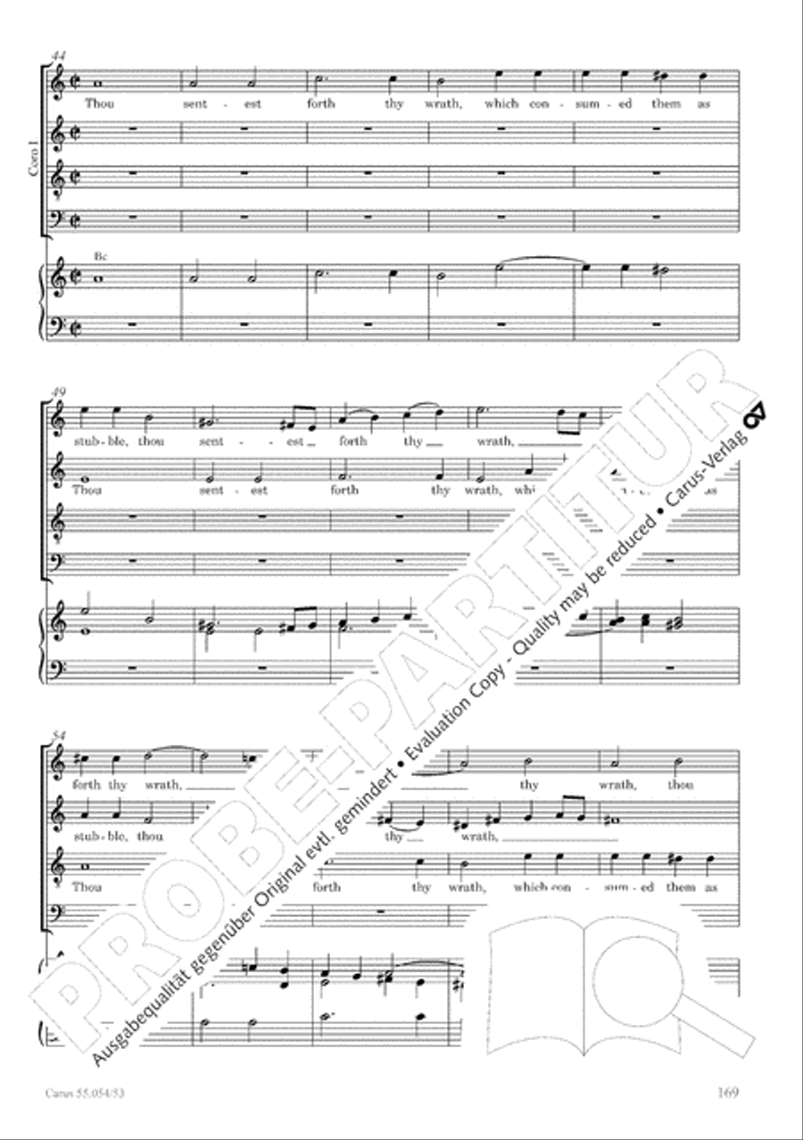 Israel in Egypt - Part I-III 4-Part scores gallery preview page 177