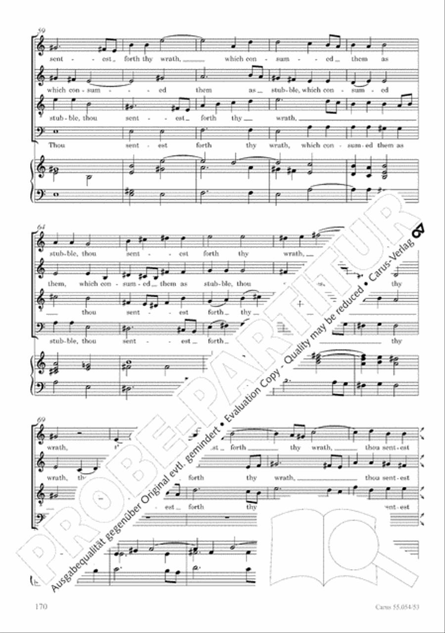 Israel in Egypt - Part I-III 4-Part scores gallery preview page 178