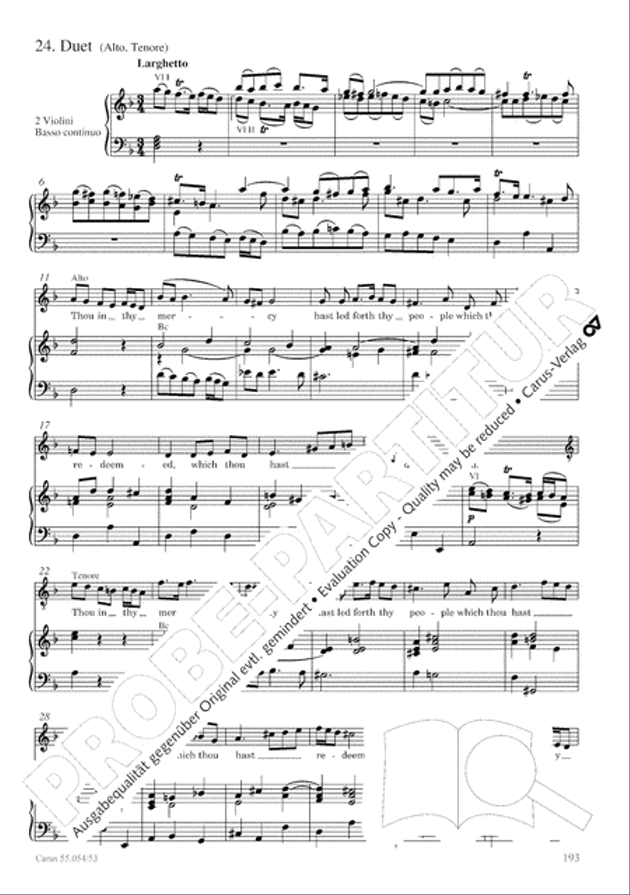 Israel in Egypt - Part I-III 4-Part scores gallery preview page 201