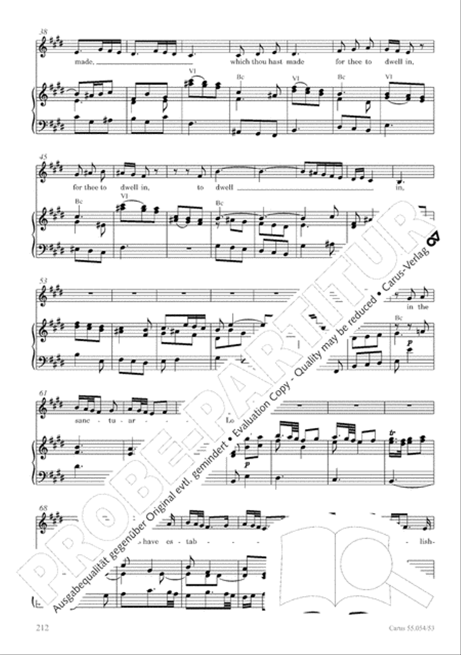 Israel in Egypt - Part I-III 4-Part scores gallery preview page 220