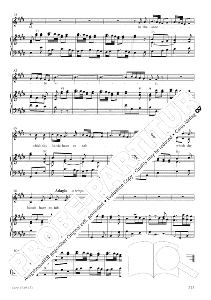 Israel in Egypt - Part I-III 4-Part scores gallery preview page 221