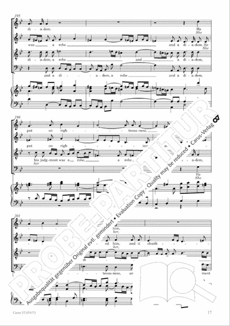 Israel in Egypt - Part I-III 4-Part scores gallery preview page 25