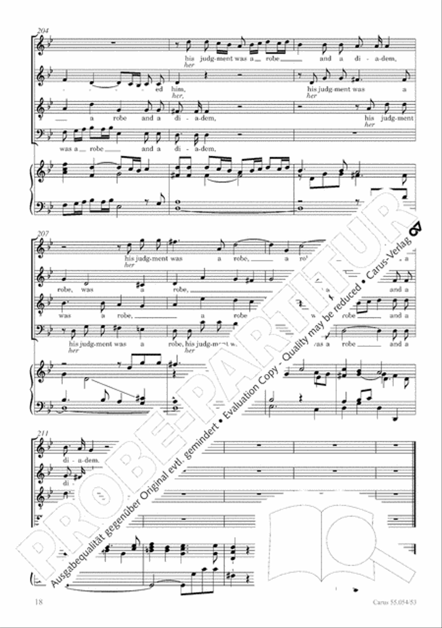 Israel in Egypt - Part I-III 4-Part scores gallery preview page 26