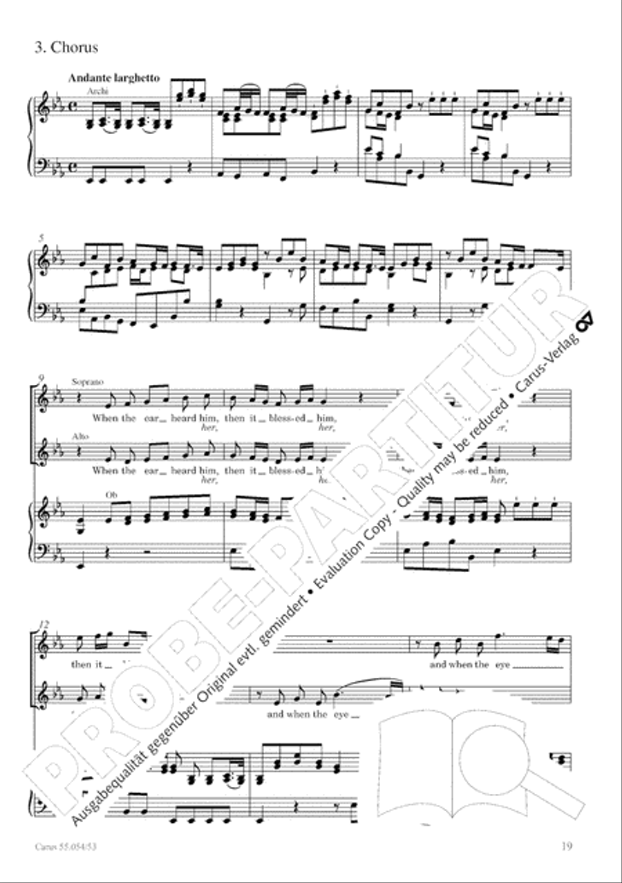 Israel in Egypt - Part I-III 4-Part scores gallery preview page 27