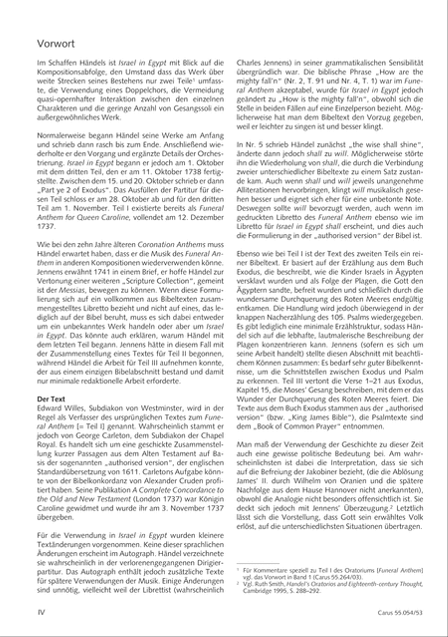 Israel in Egypt - Part I-III 4-Part scores gallery preview page 5