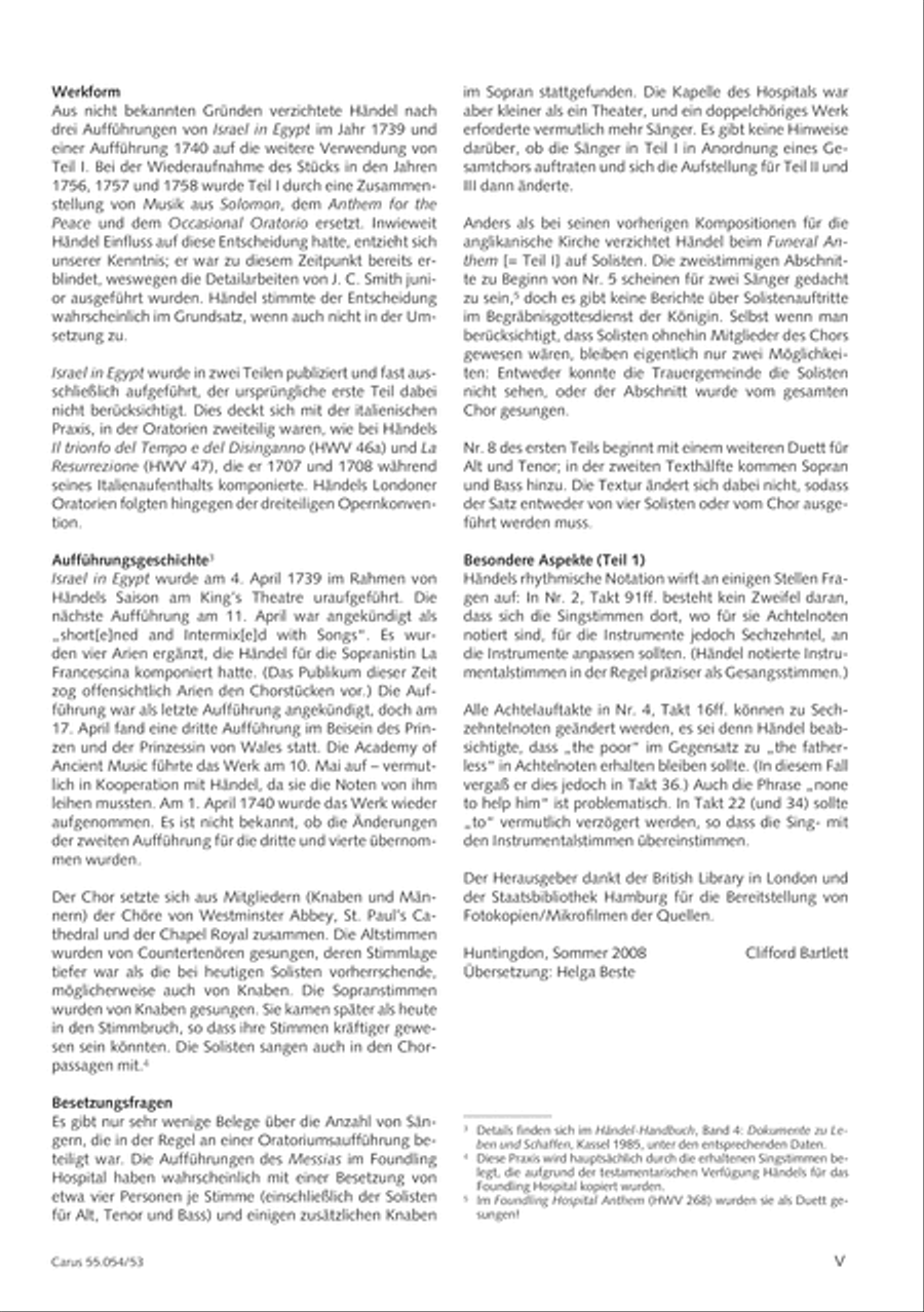 Israel in Egypt - Part I-III 4-Part scores gallery preview page 6