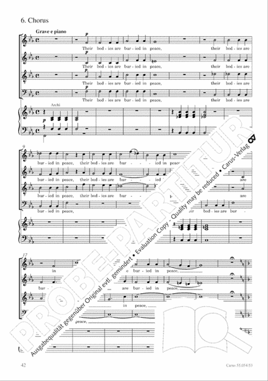 Israel in Egypt - Part I-III 4-Part scores gallery preview page 50