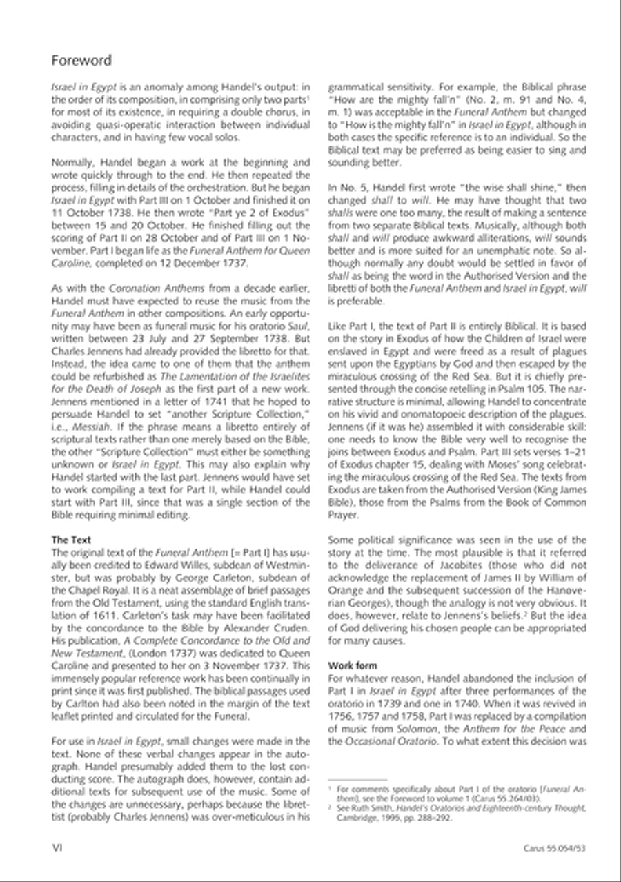 Israel in Egypt - Part I-III 4-Part scores gallery preview page 7