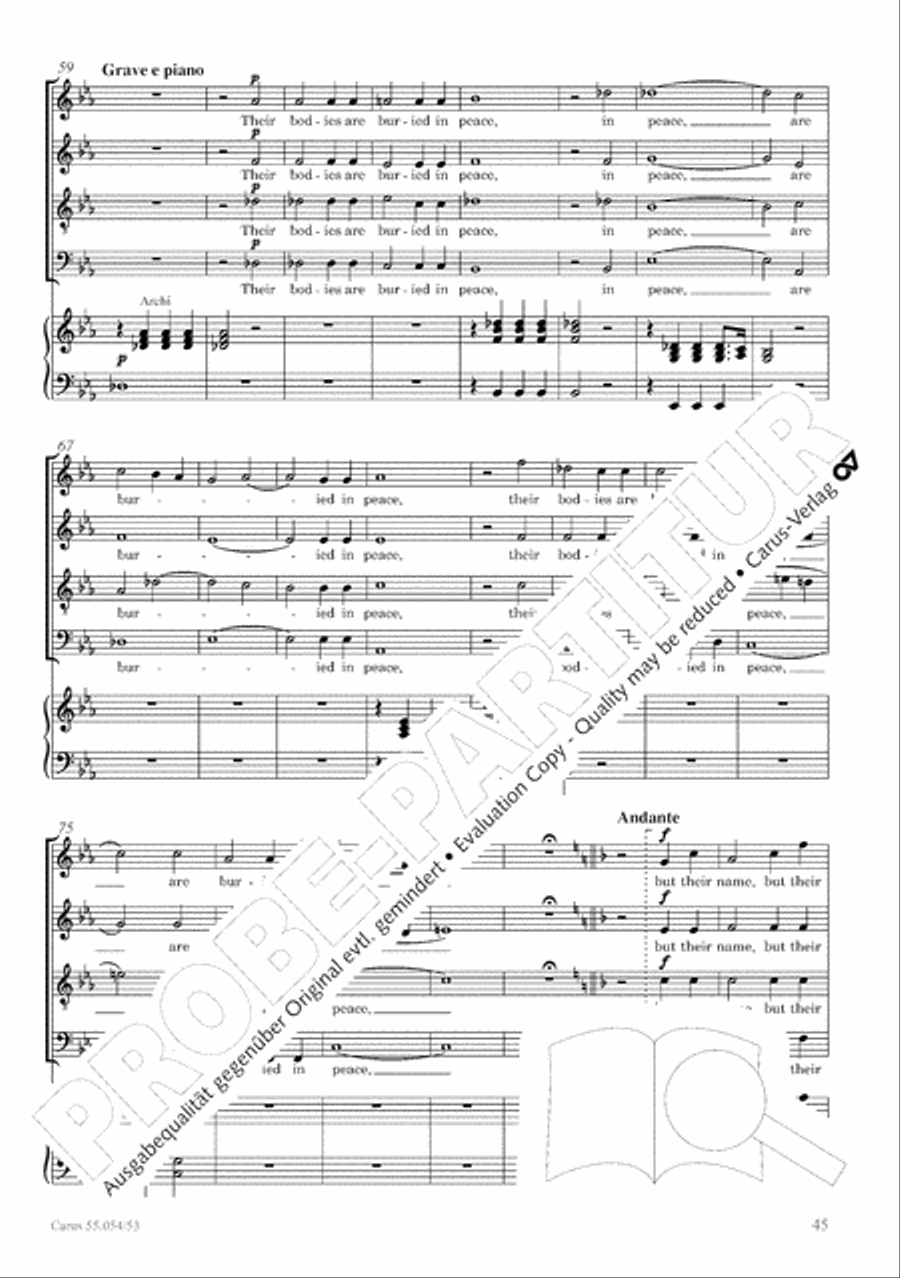 Israel in Egypt - Part I-III 4-Part scores gallery preview page 53