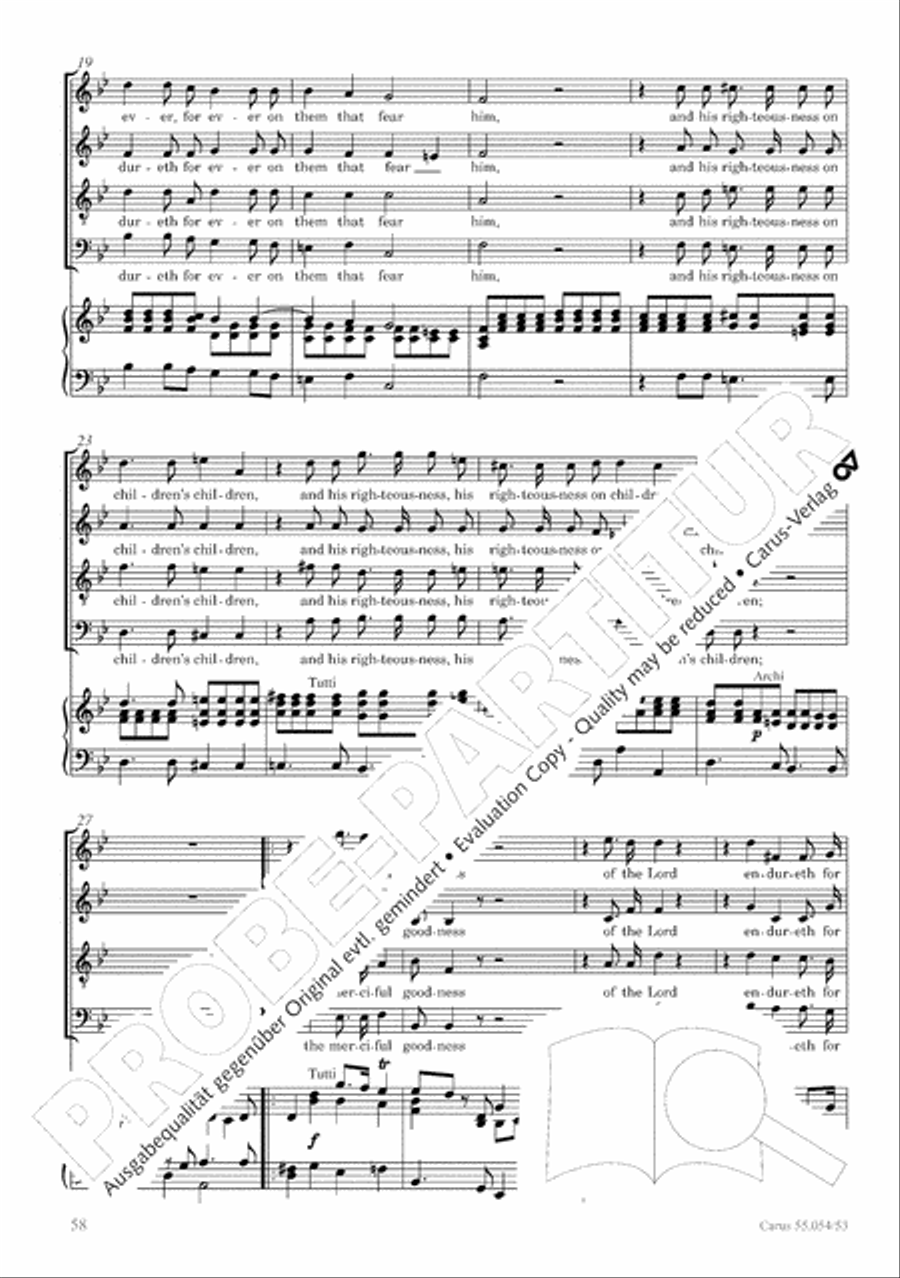 Israel in Egypt - Part I-III 4-Part scores gallery preview page 66