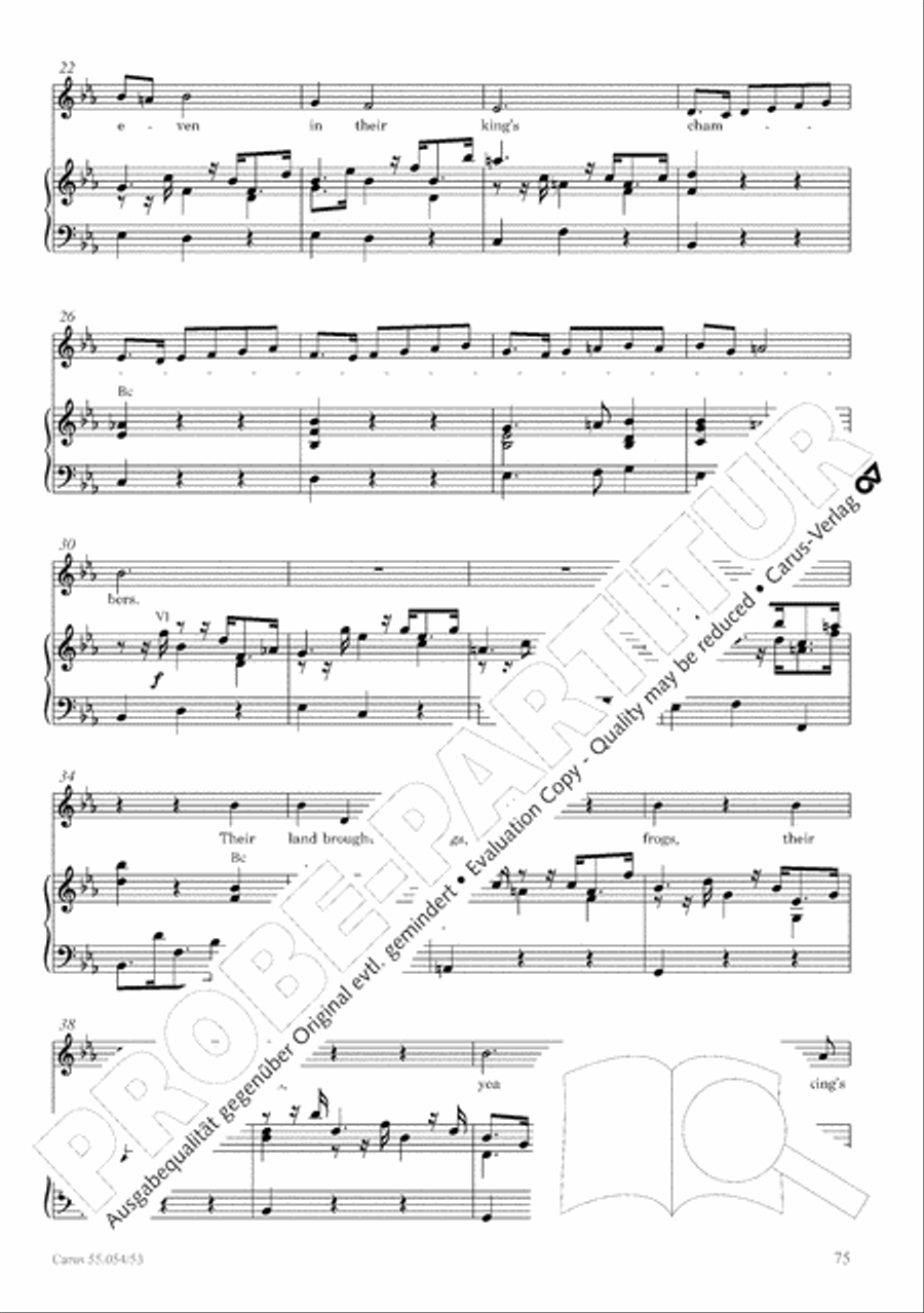Israel in Egypt - Part I-III 4-Part scores gallery preview page 83