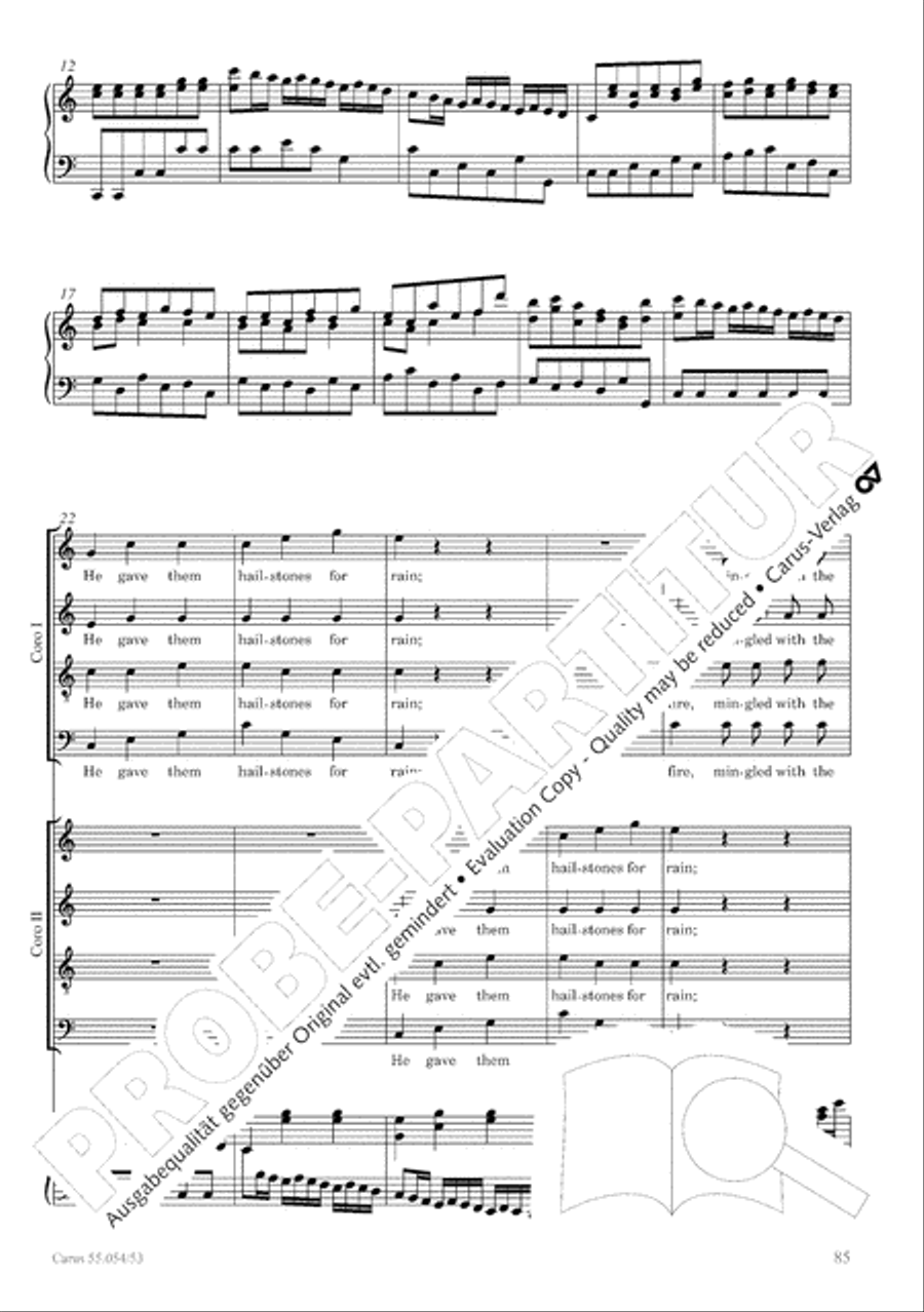 Israel in Egypt - Part I-III 4-Part scores gallery preview page 93