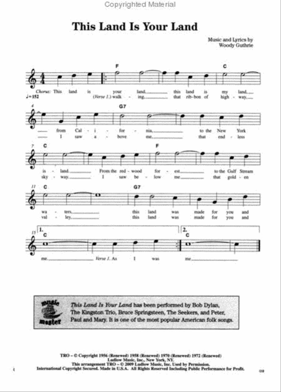 Everybody's Popular Music for Guitar, Book 1 Guitar scores gallery preview page 3