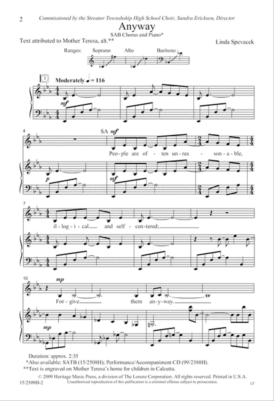 Anyway Anyway 3-Part scores gallery preview page 3