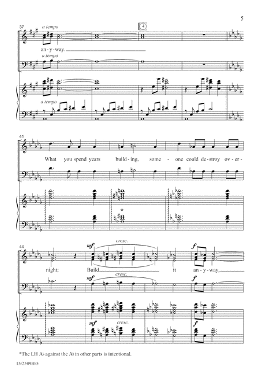 Anyway Anyway 3-Part scores gallery preview page 6