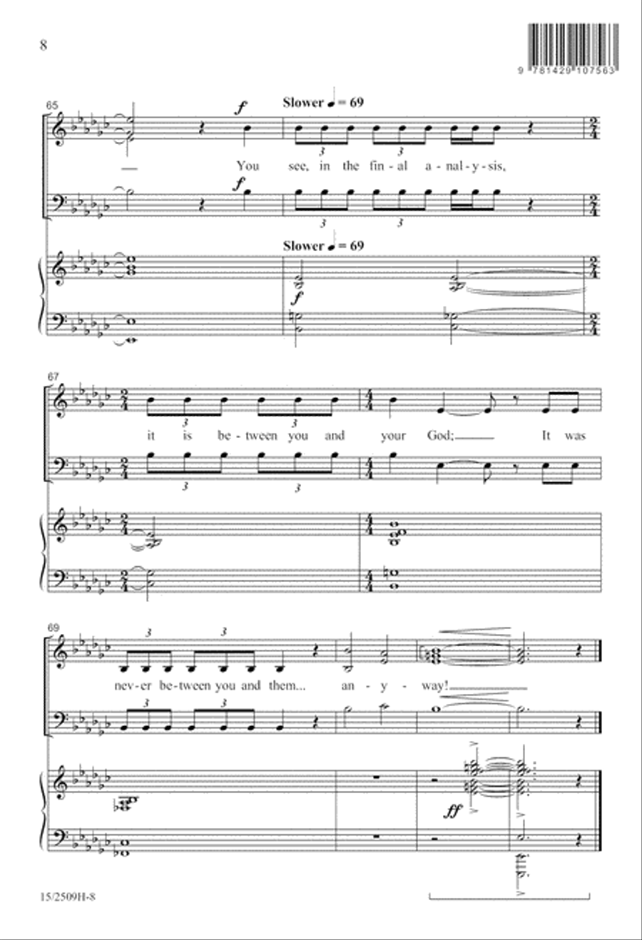 Anyway Anyway 3-Part scores gallery preview page 9