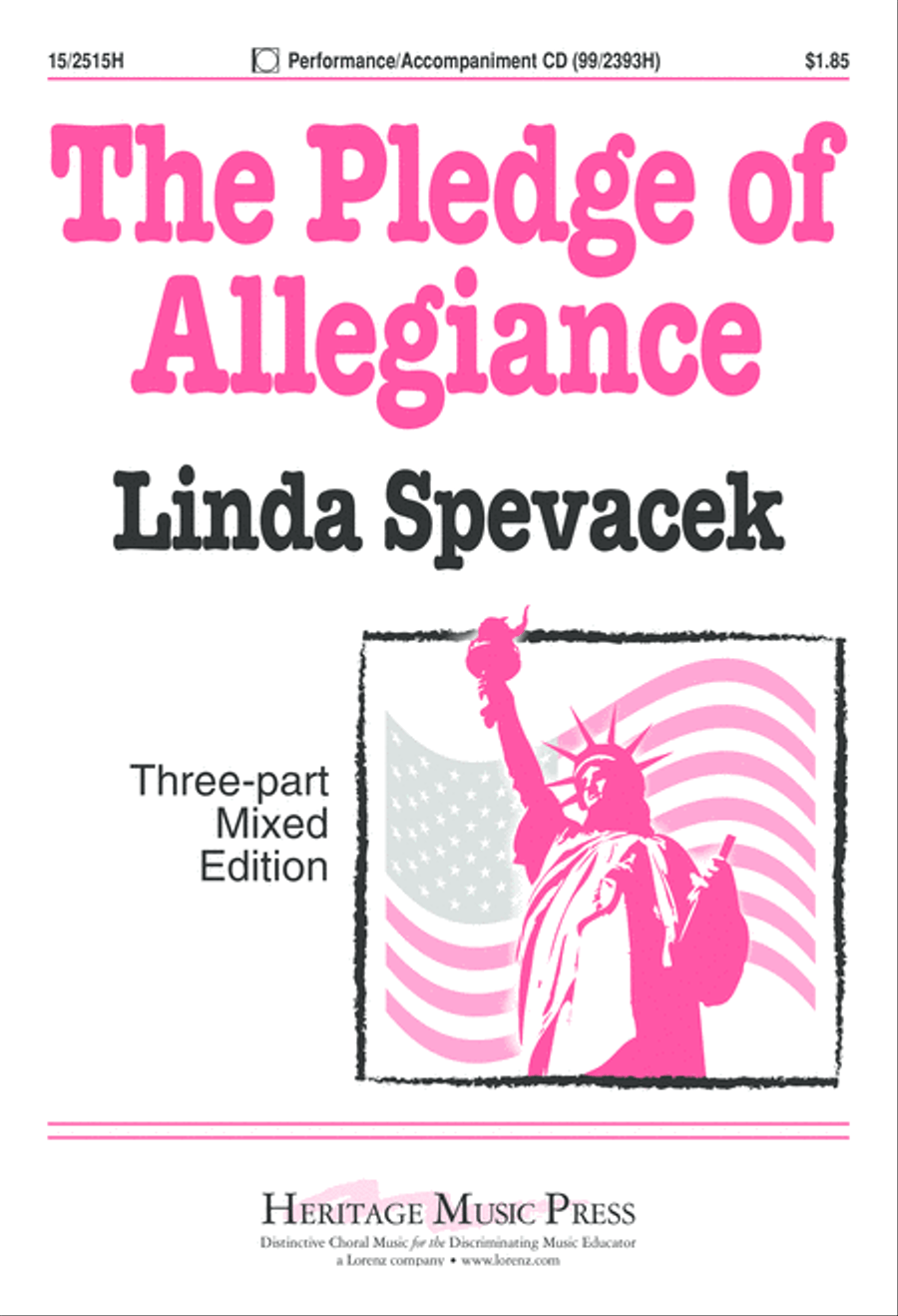 The Pledge of Allegiance The Pledge of Allegiance 3-Part scores gallery preview page 2