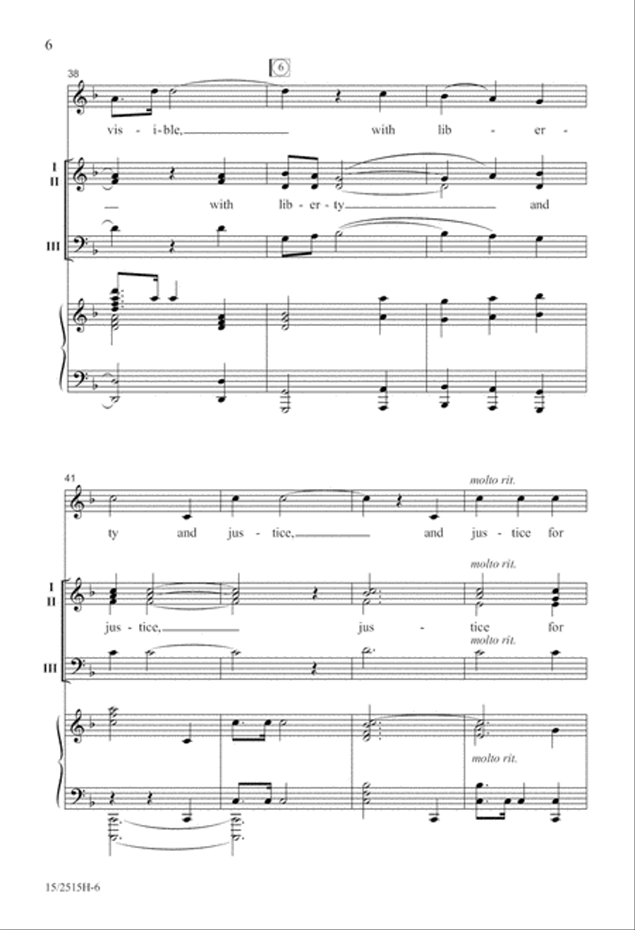 The Pledge of Allegiance The Pledge of Allegiance 3-Part scores gallery preview page 7