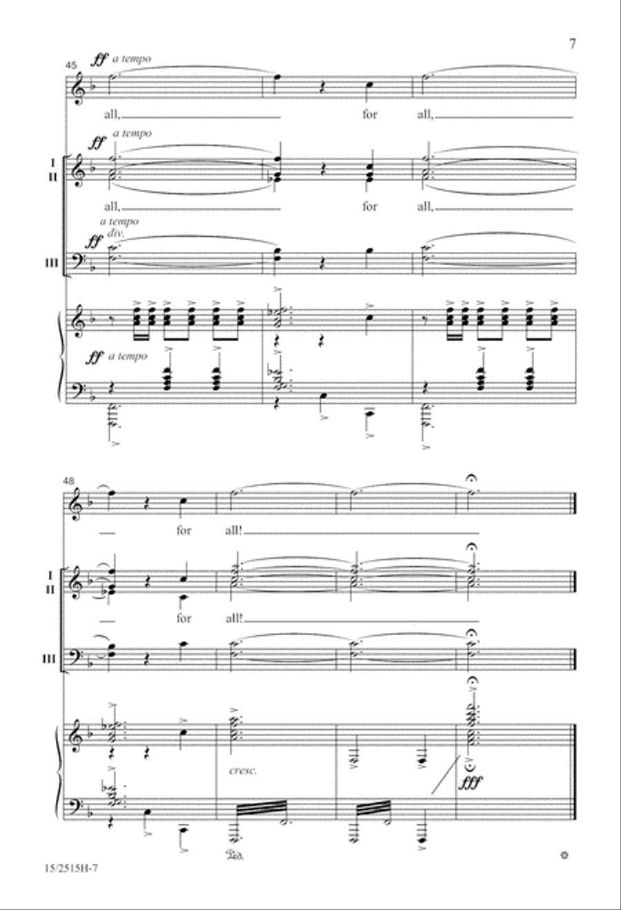 The Pledge of Allegiance The Pledge of Allegiance 3-Part scores gallery preview page 8