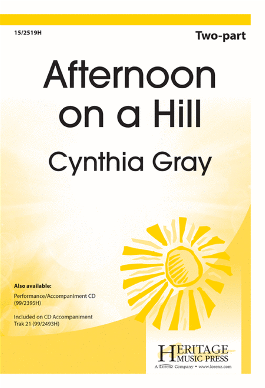 Afternoon on a Hill Afternoon on a Hill 2-Part scores gallery preview page 1
