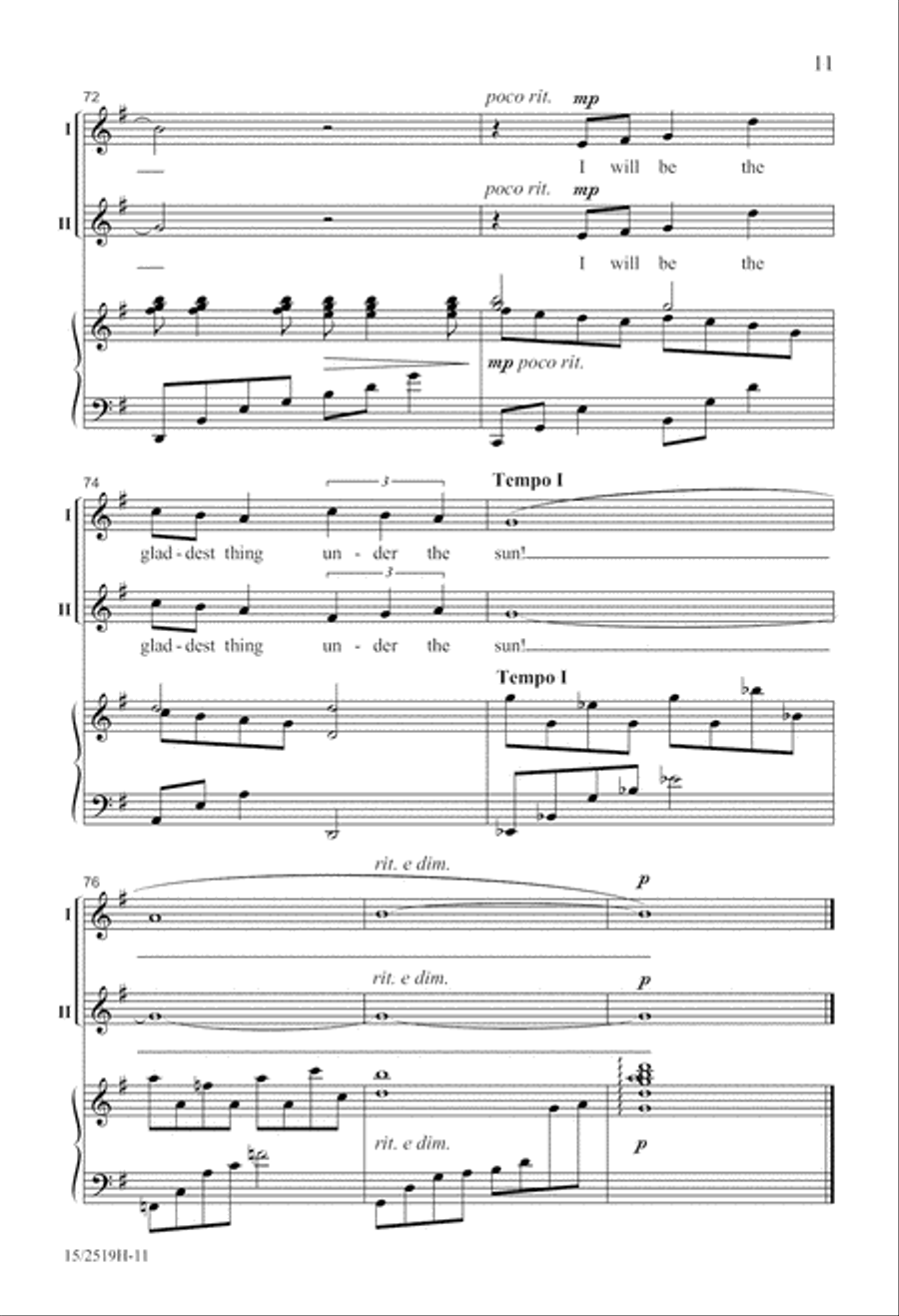 Afternoon on a Hill Afternoon on a Hill 2-Part scores gallery preview page 12