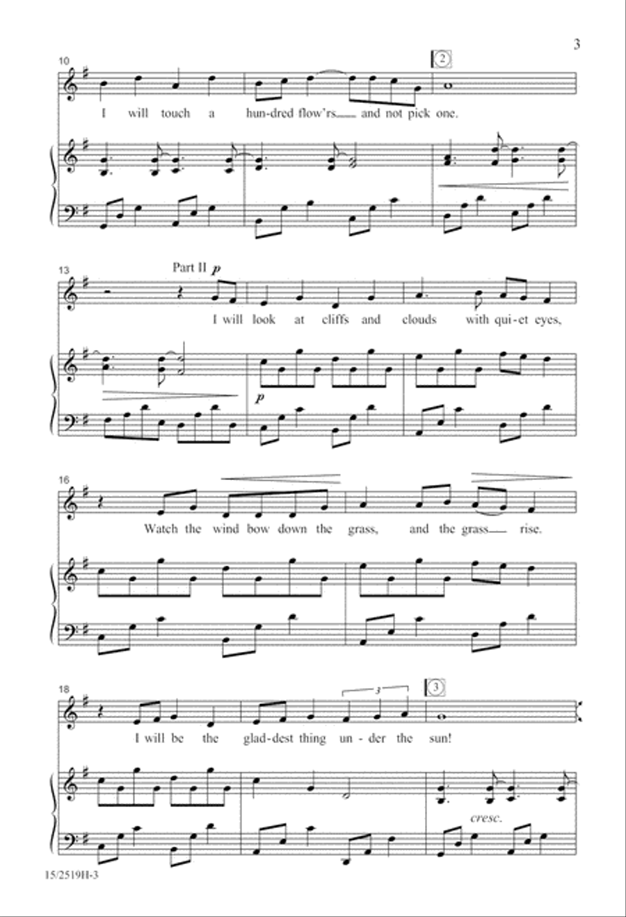 Afternoon on a Hill Afternoon on a Hill 2-Part scores gallery preview page 4