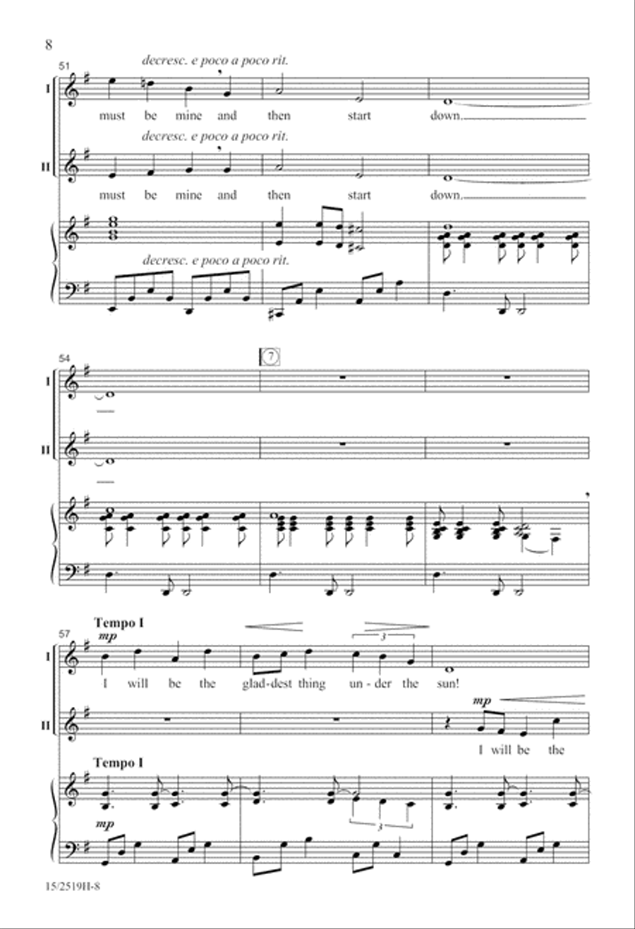 Afternoon on a Hill Afternoon on a Hill 2-Part scores gallery preview page 9