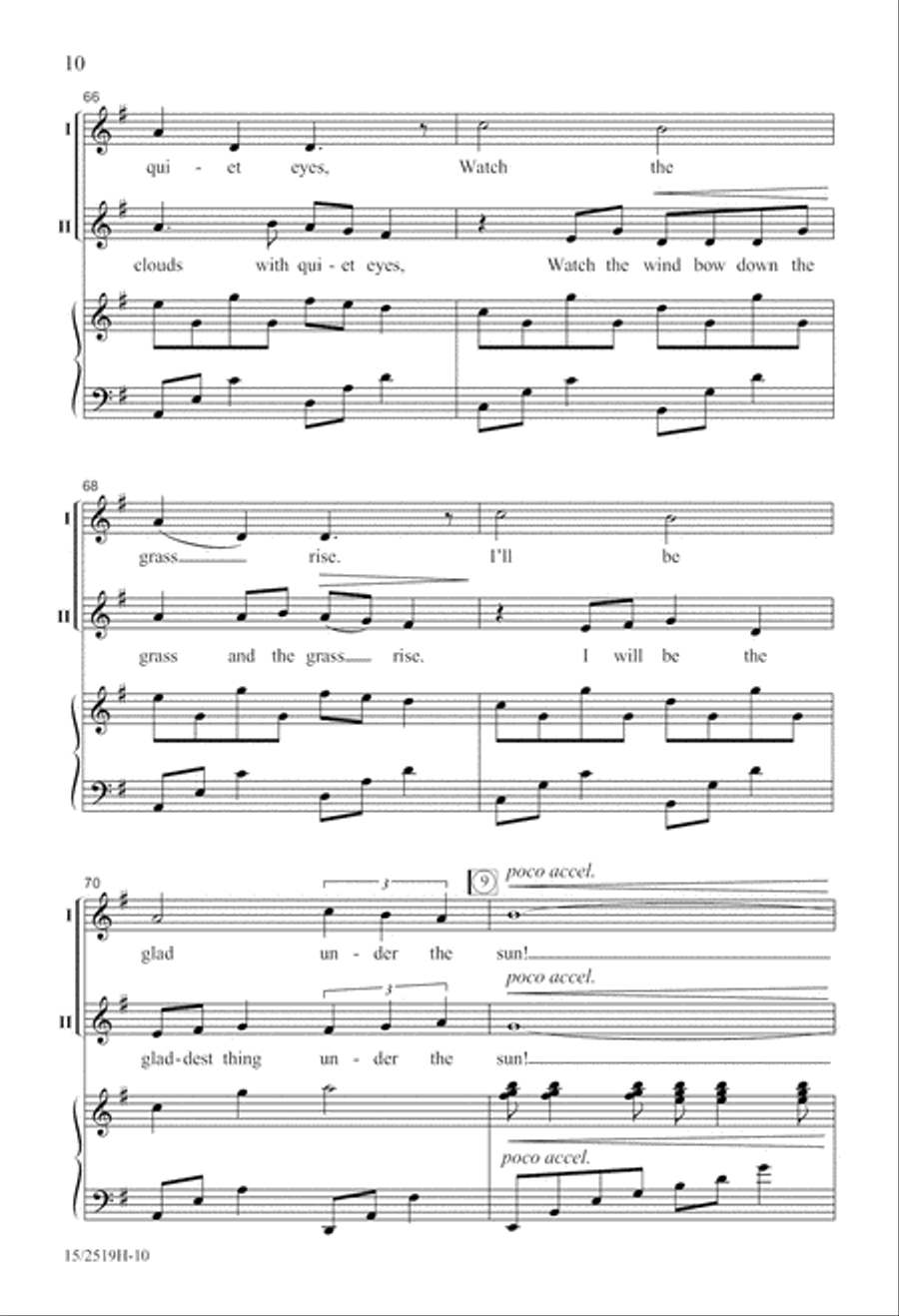 Afternoon on a Hill Afternoon on a Hill 2-Part scores gallery preview page 11