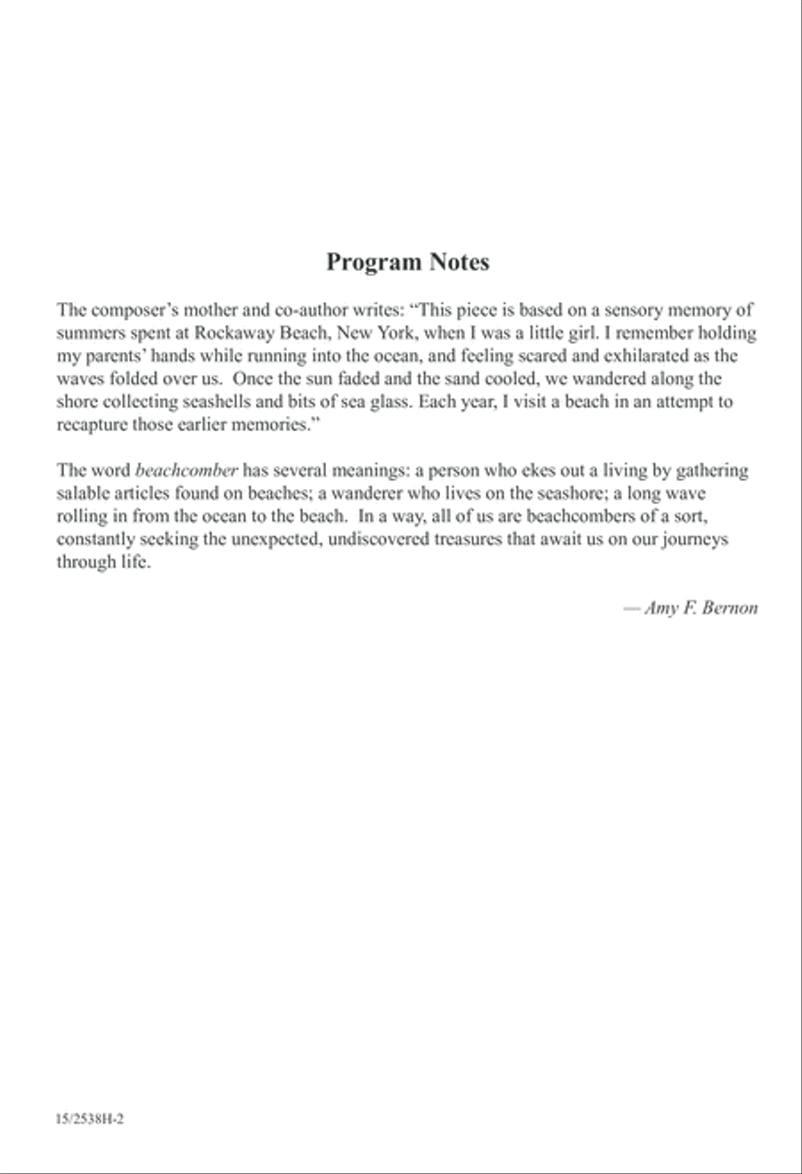 Beachcombers Beachcombers 4-Part scores gallery preview page 3