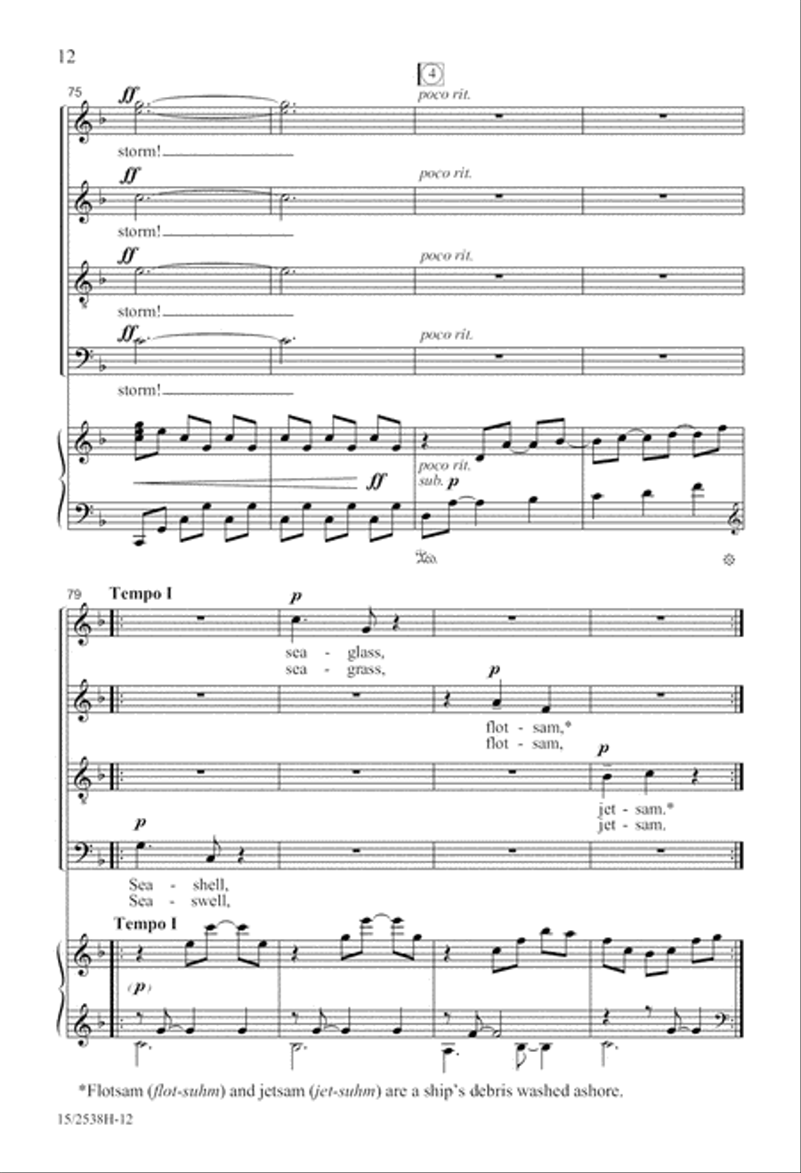 Beachcombers Beachcombers 4-Part scores gallery preview page 13