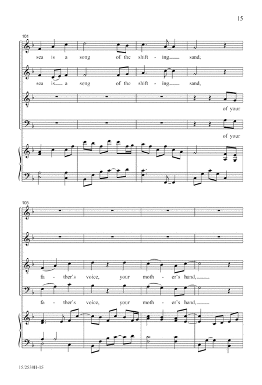 Beachcombers Beachcombers 4-Part scores gallery preview page 16