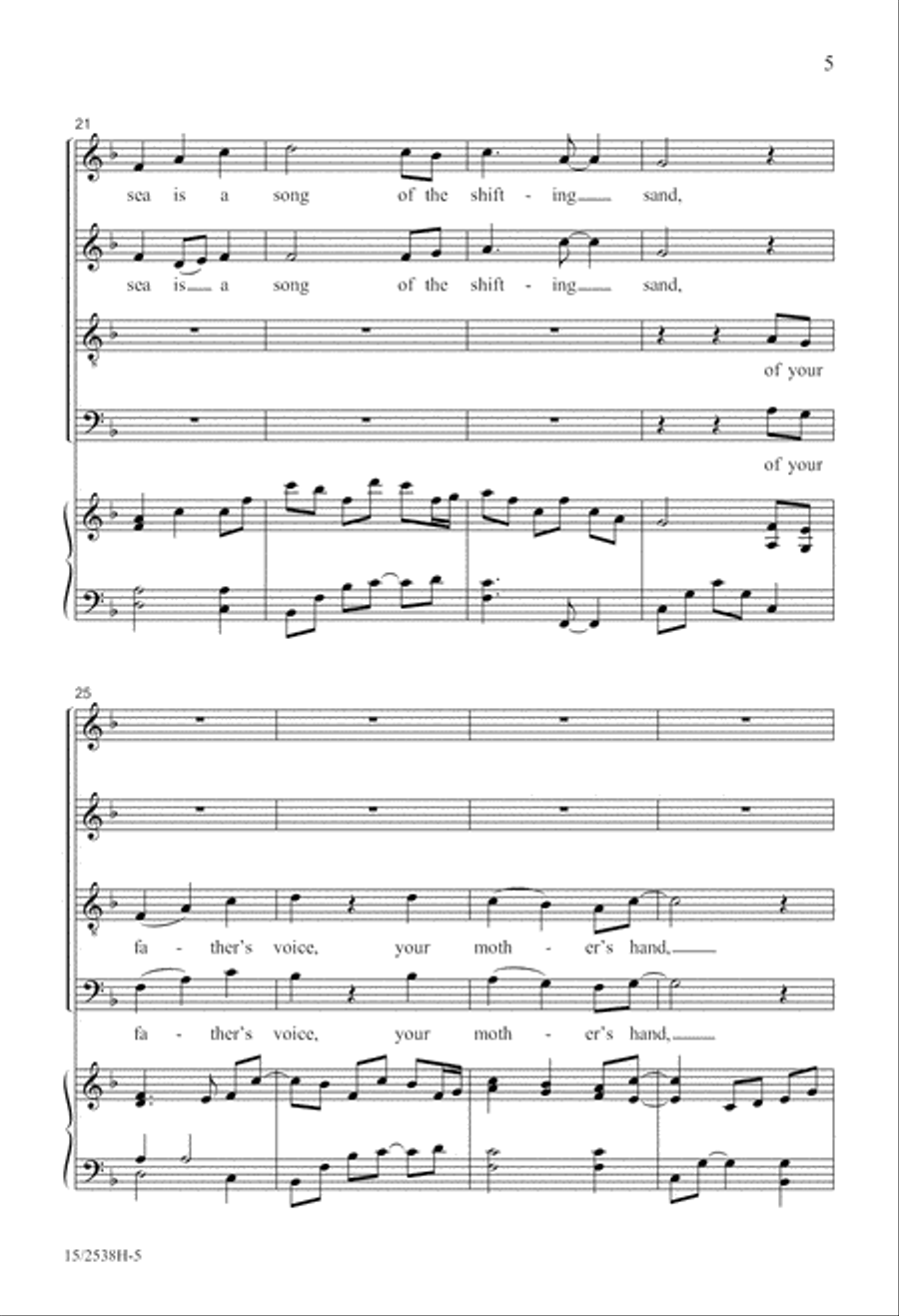 Beachcombers Beachcombers 4-Part scores gallery preview page 6