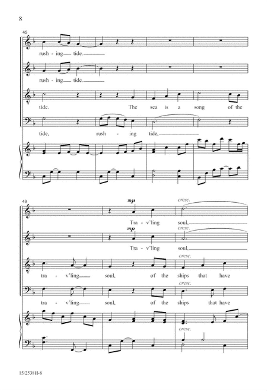 Beachcombers Beachcombers 4-Part scores gallery preview page 9