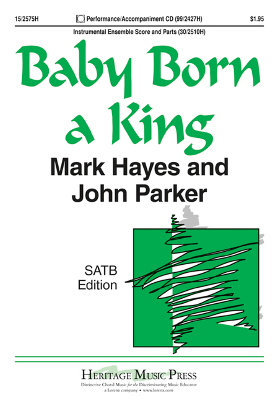 Baby Born a King Baby Born a King 4-Part scores gallery preview page 1