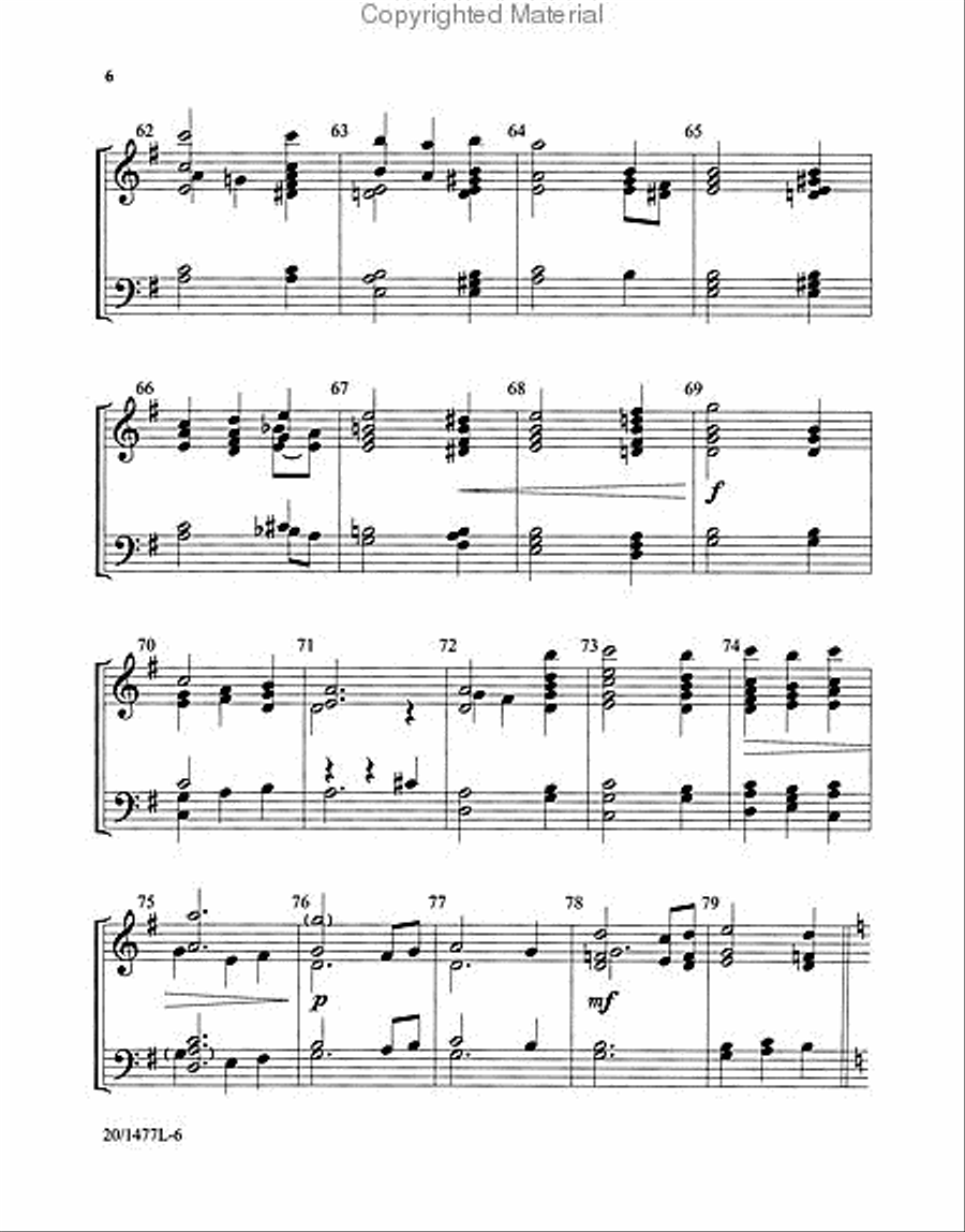 Behold the Glorious, Heavenly Light 3-Octaves scores gallery preview page 3