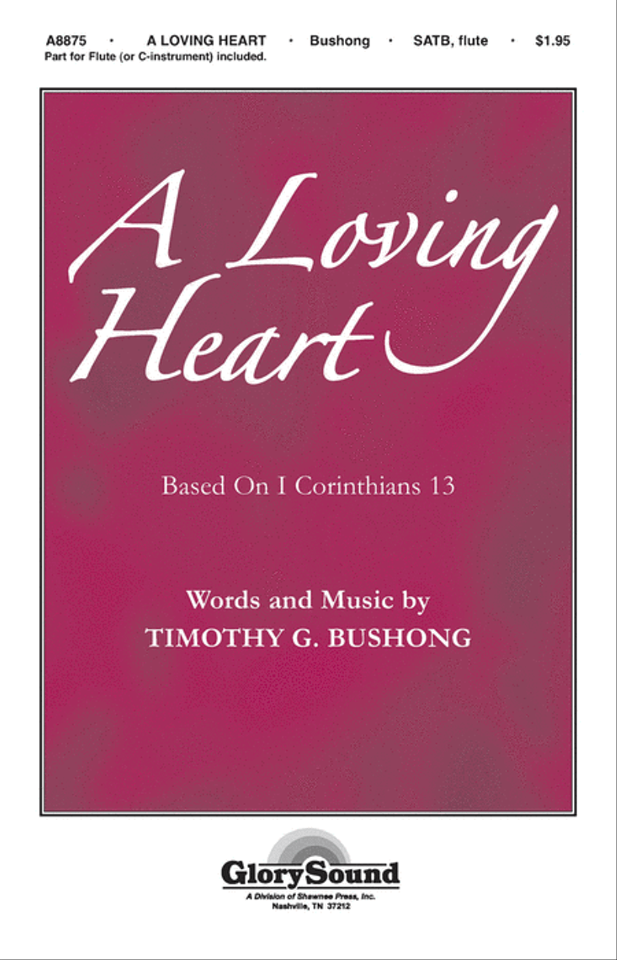 A Loving Heart A Loving Heart 4-Part scores gallery preview page 1