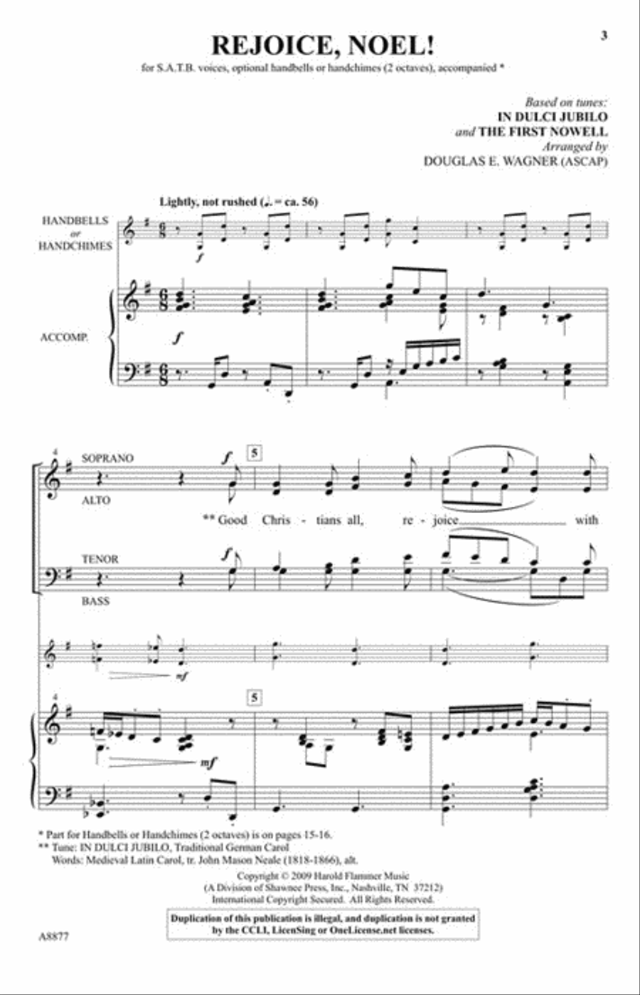 Rejoice, Noel! Rejoice, Noel! 4-Part scores gallery preview page 2