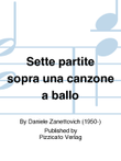 Sette partite sopra una canzone a ballo