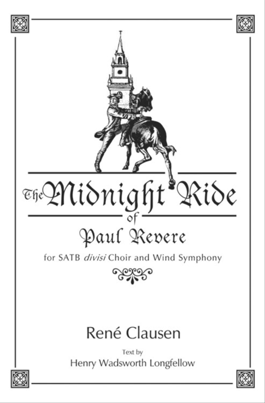 The Midnight Ride of Paul Revere Divisi scores gallery preview page 1